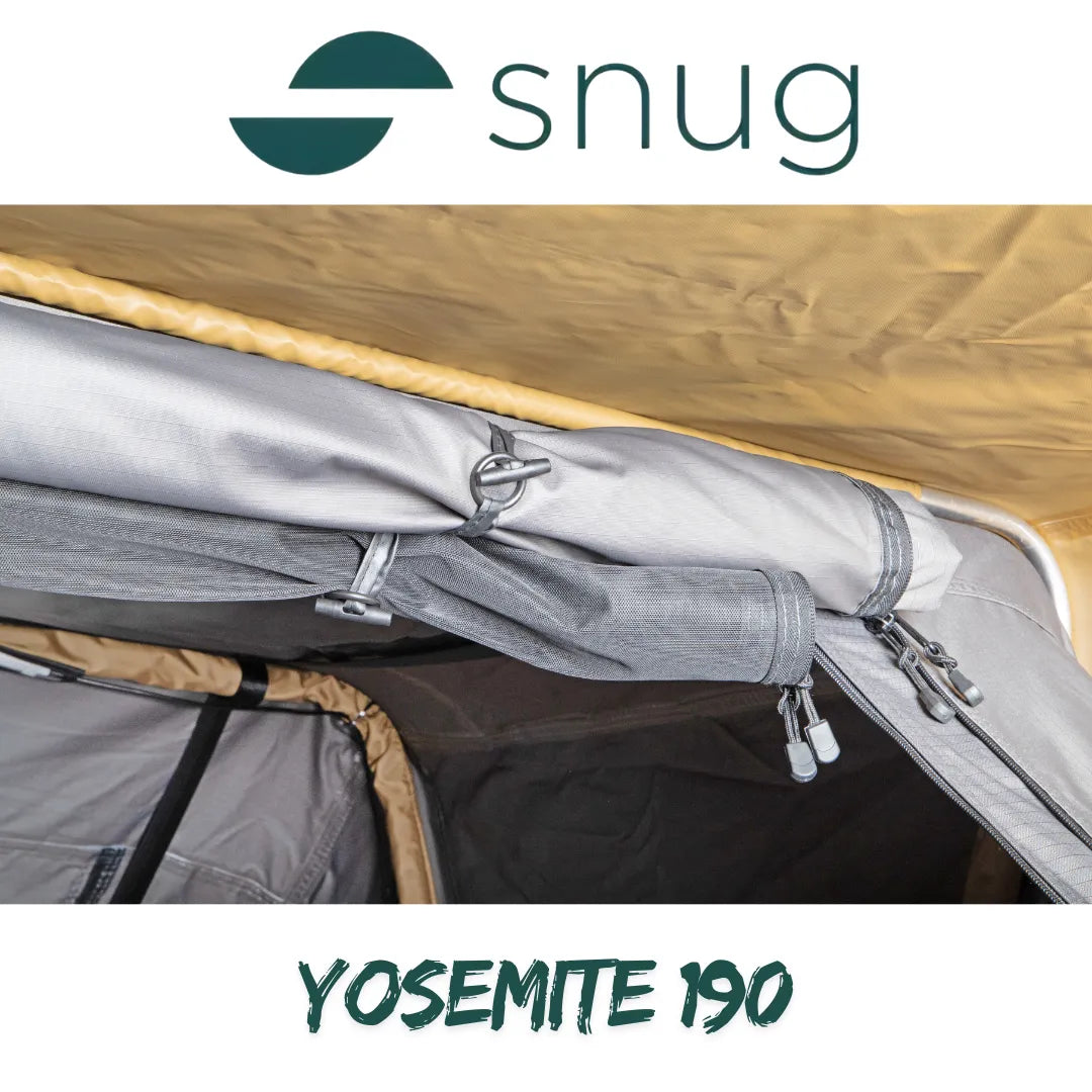 Tente de toit Souple SNUG YOSEMITE 190 (190 x 310 x 126 cm) - BYD Shark 2024+
