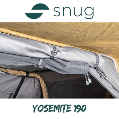 Tente de toit Souple SNUG YOSEMITE 190 (190 x 310 x 126 cm) - BYD Shark 2024+