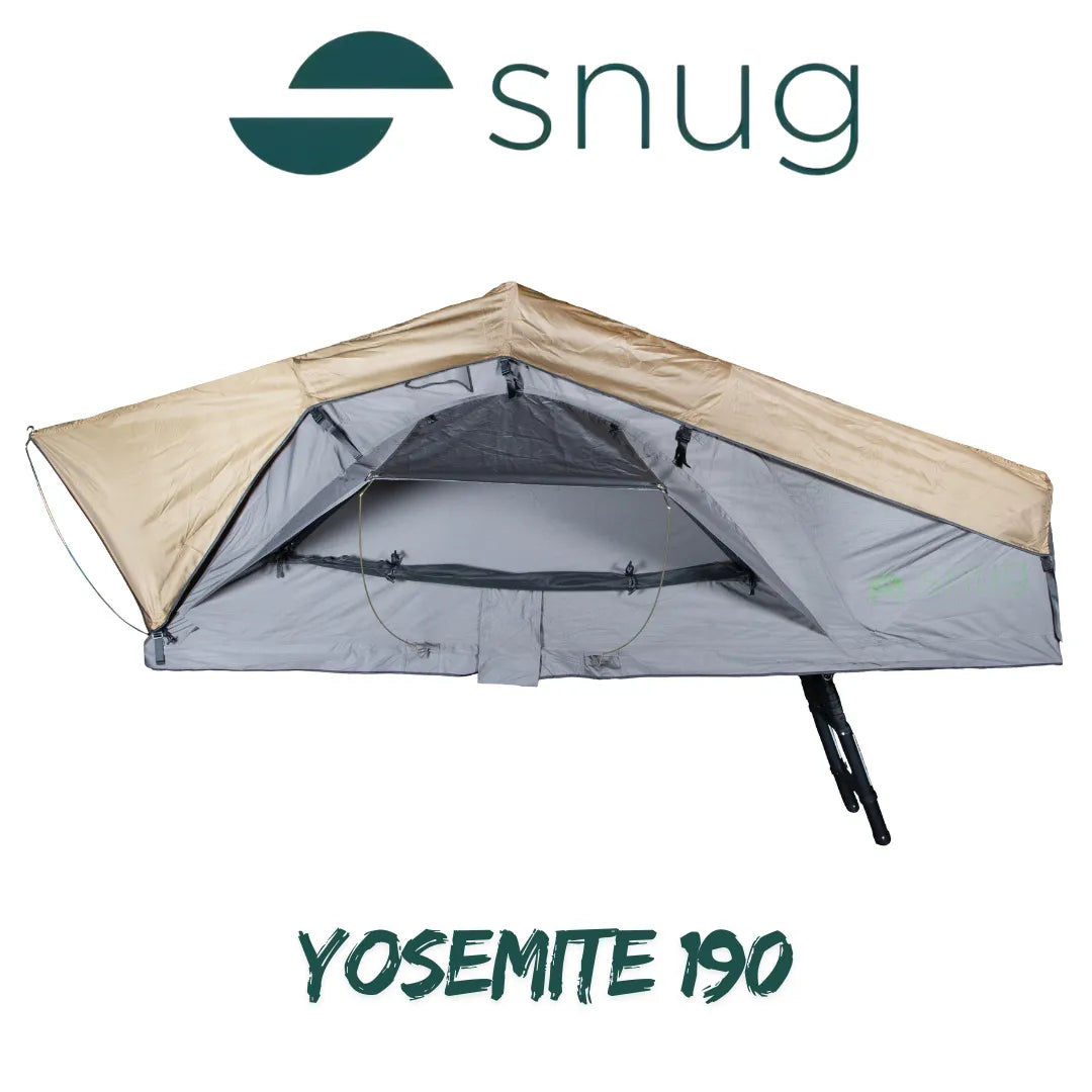Tente de toit Souple SNUG YOSEMITE 190 (190 x 310 x 126 cm) - BYD Shark 2024+