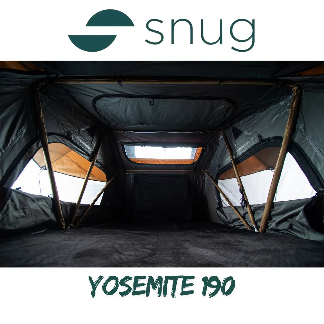 Tente de toit Souple SNUG YOSEMITE 190 (190 x 310 x 126 cm) - BYD Shark 2024+