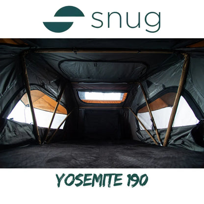 Tente de toit Souple SNUG YOSEMITE 190 (190 x 310 x 126 cm) - BYD Shark 2024+