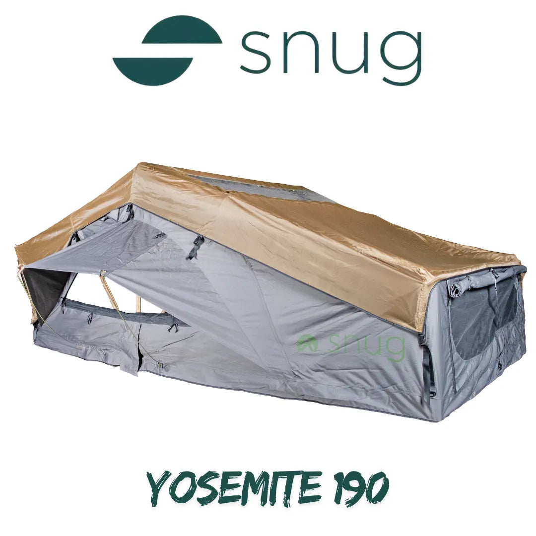 Tente de toit Souple SNUG YOSEMITE 190 (190 x 310 x 126 cm) - BYD Shark 2024+