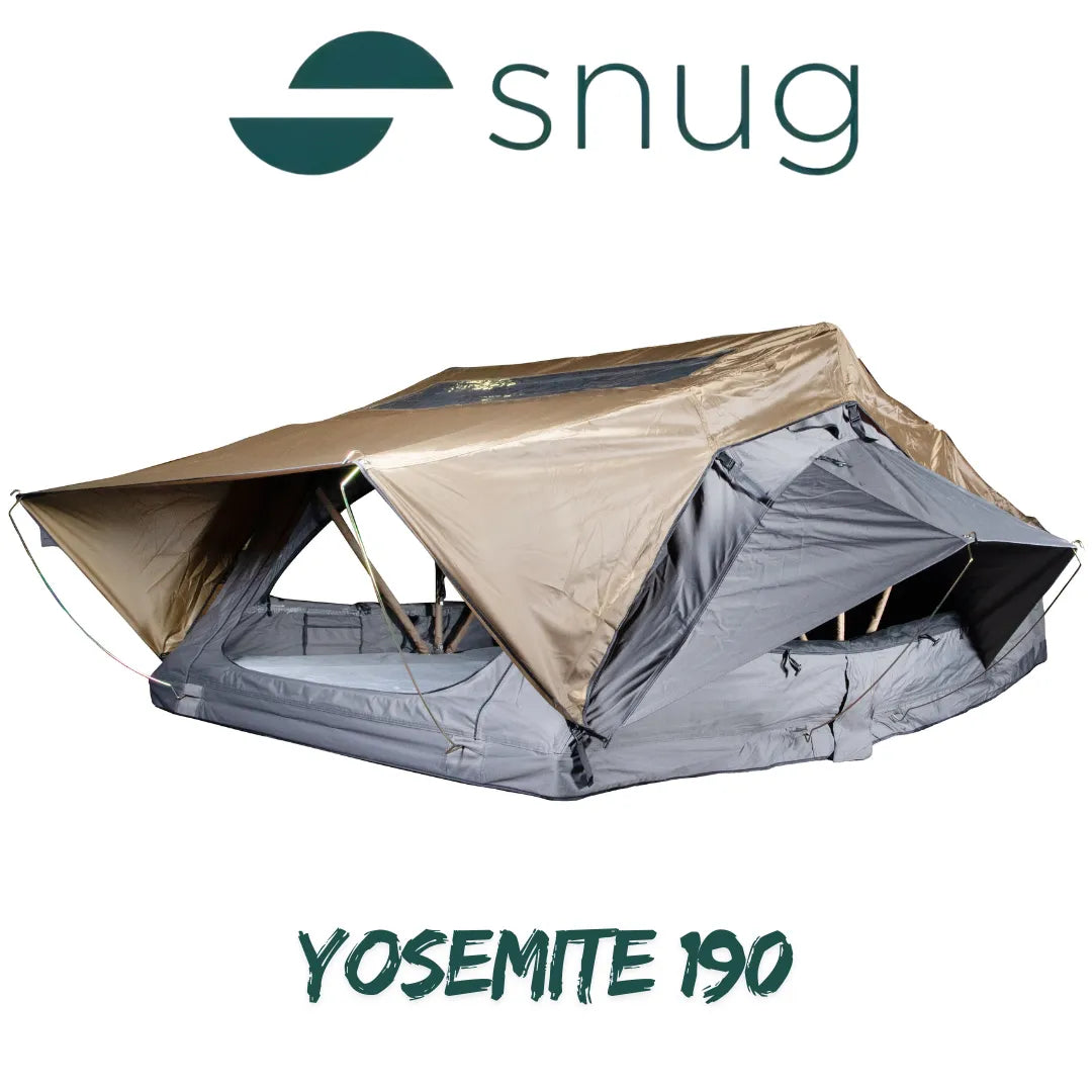 Tente de toit Souple SNUG YOSEMITE 190 (190 x 310 x 126 cm) - BYD Shark 2024+
