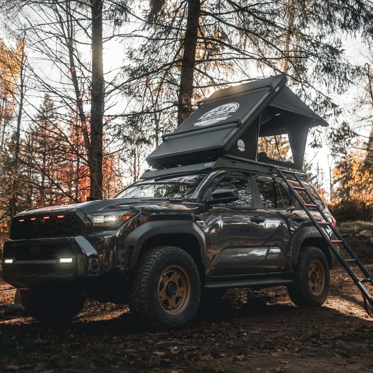 Tente de Toit Summit 140 GO OVERLAND – Coque Aluminium Ultra-Légère - BYD Shark 2024+