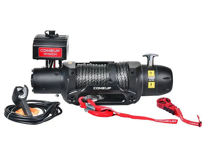 Treuil COMEUP DS 12.5 RS 12V - 5.6T | Câble Synthétique Ultra-Résistant - BYD Shark 2024+