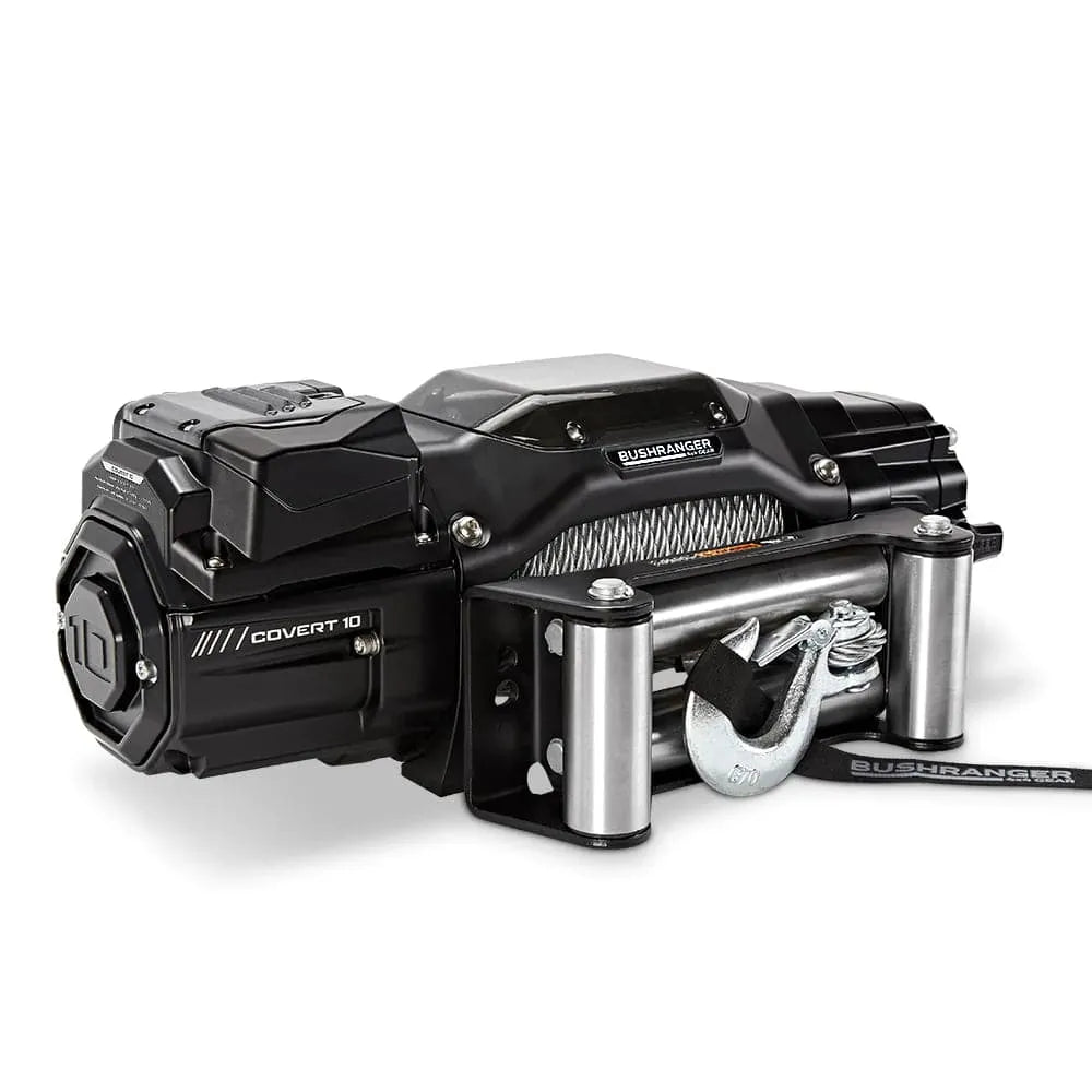 Treuil COVERT 10 Bushranger | 12V | 4536 KG | Acier - BYD Shark 2024+