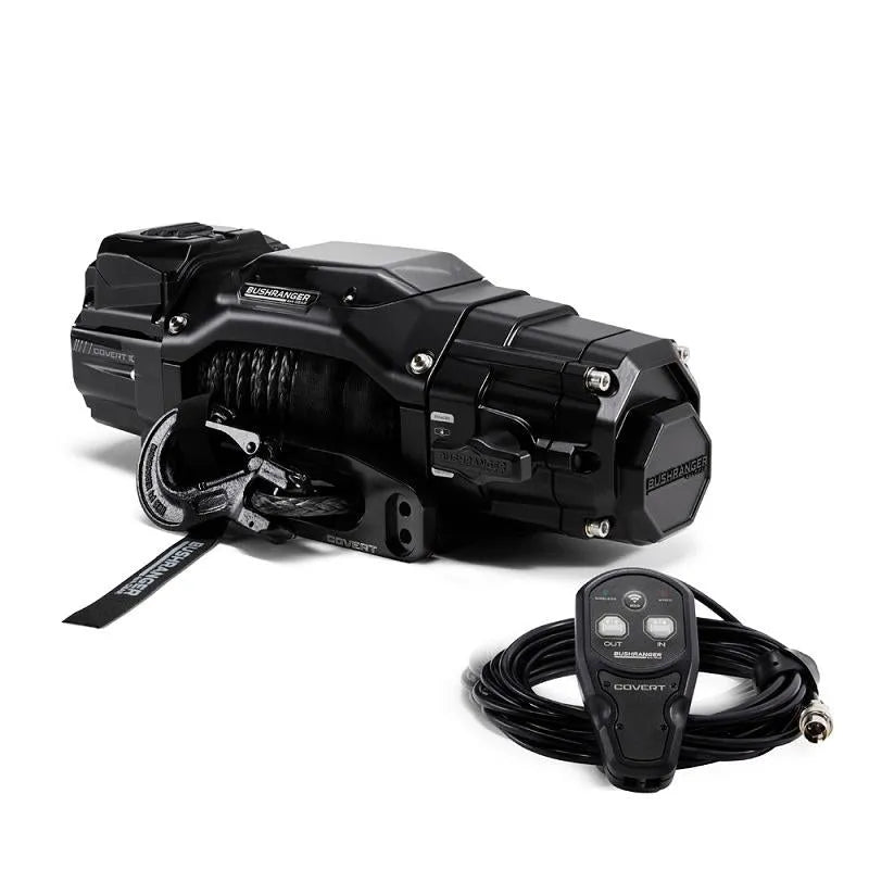 Treuil COVERT 10S Bushranger | 12V | 4536 KG | Synthetique - BYD Shark 2024+