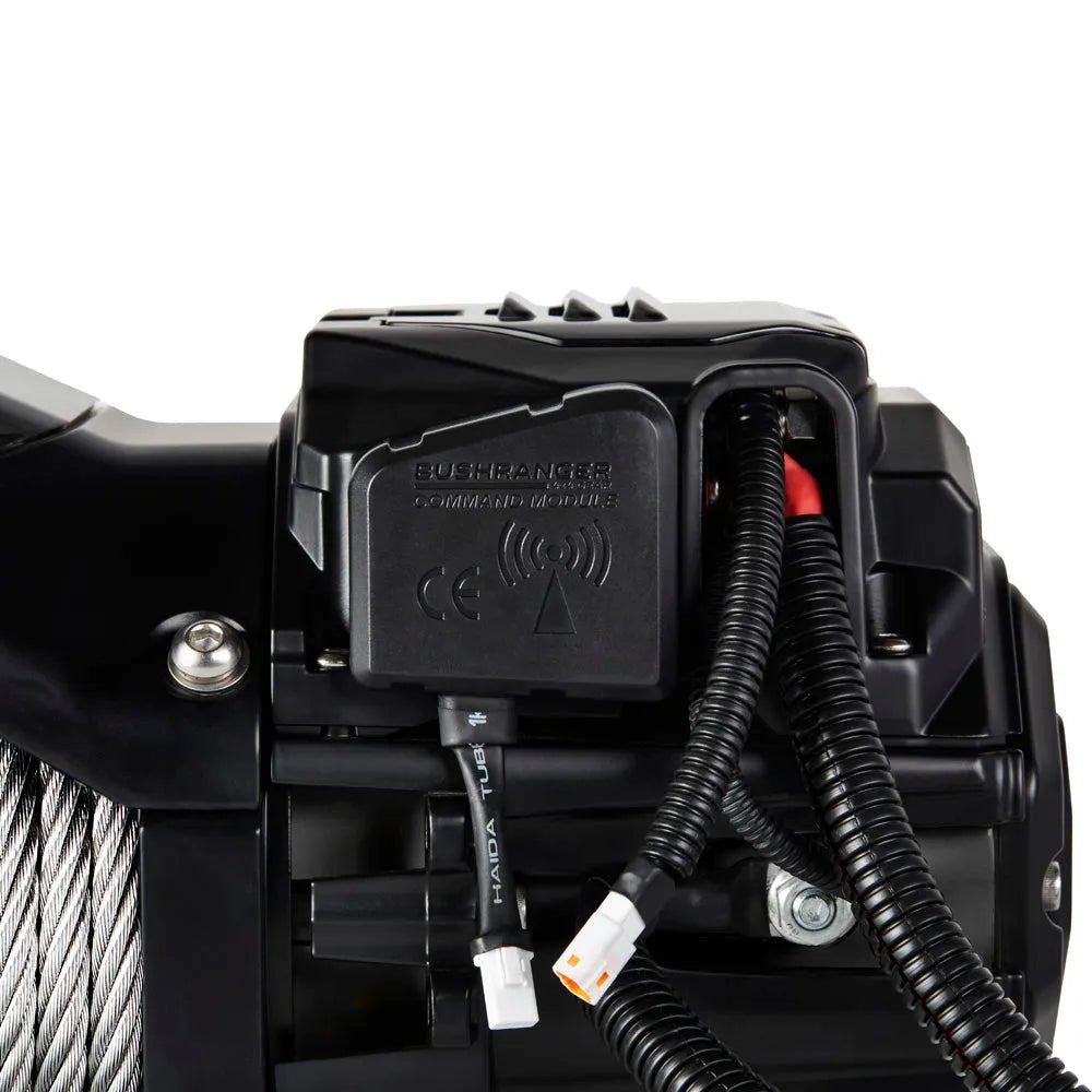 Treuil COVERT 12 Bushranger | 12V | 5443 KG | Cable Acier - BYD Shark 2024+