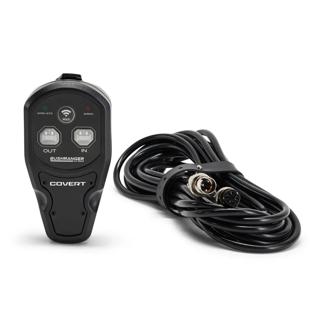 Treuil COVERT 12 Bushranger | 12V | 5443 KG | Cable Acier - BYD Shark 2024+