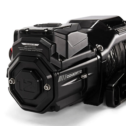 Treuil COVERT 12S Bushranger | 12V | 5443 KG | Synthetique - BYD Shark 2024+