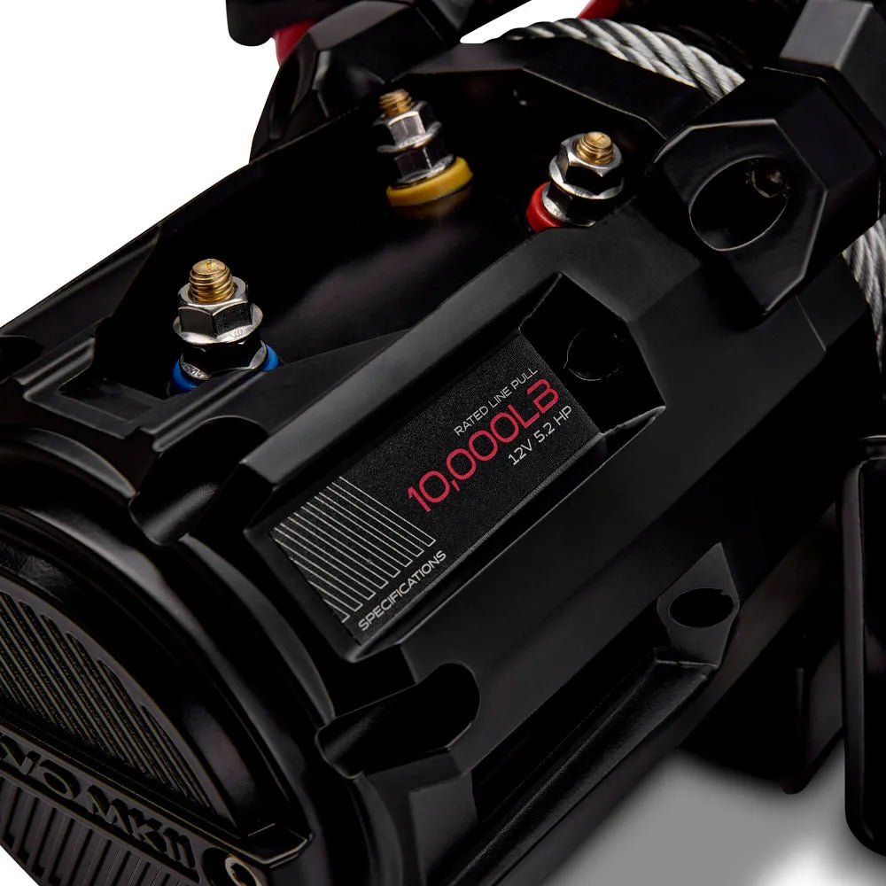 Treuil REVO 10S MKII 4 536 kg | Câble Acier ou Synthétique - Bushranger 4x4 Gear - BYD Shark 2024+