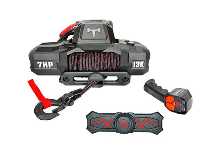Treuil T-MAX EWI13000S TITAN FORCE VIEW | 5.9T | Câble Synthétique | 12V - BYD Shark 2024+