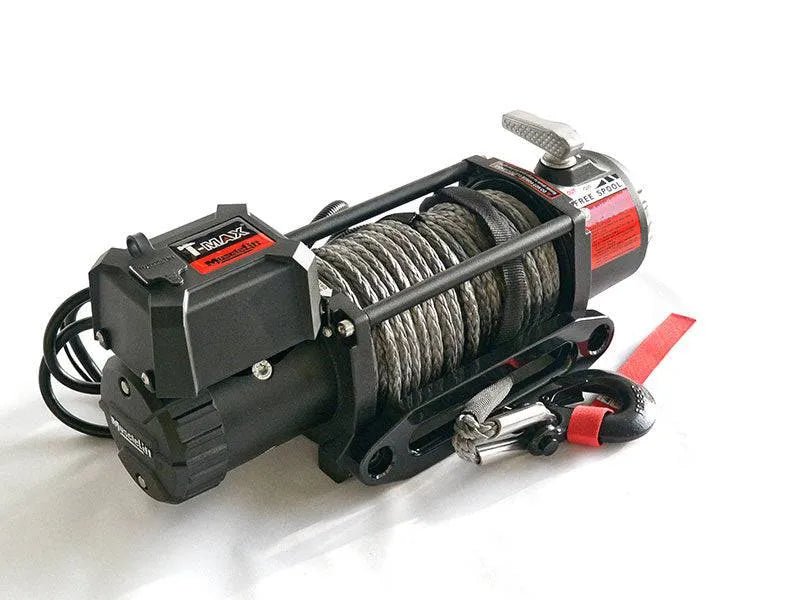 Treuil T-MAX Muscle Fit MW9500 | 4305 Kg | 12V | Cable Synthétique/Plasma - BYD Shark 2024+