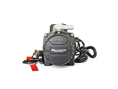 Treuil T-MAX Muscle Fit MW9500 | 4305 Kg | 12V | Cable Synthétique/Plasma - BYD Shark 2024+
