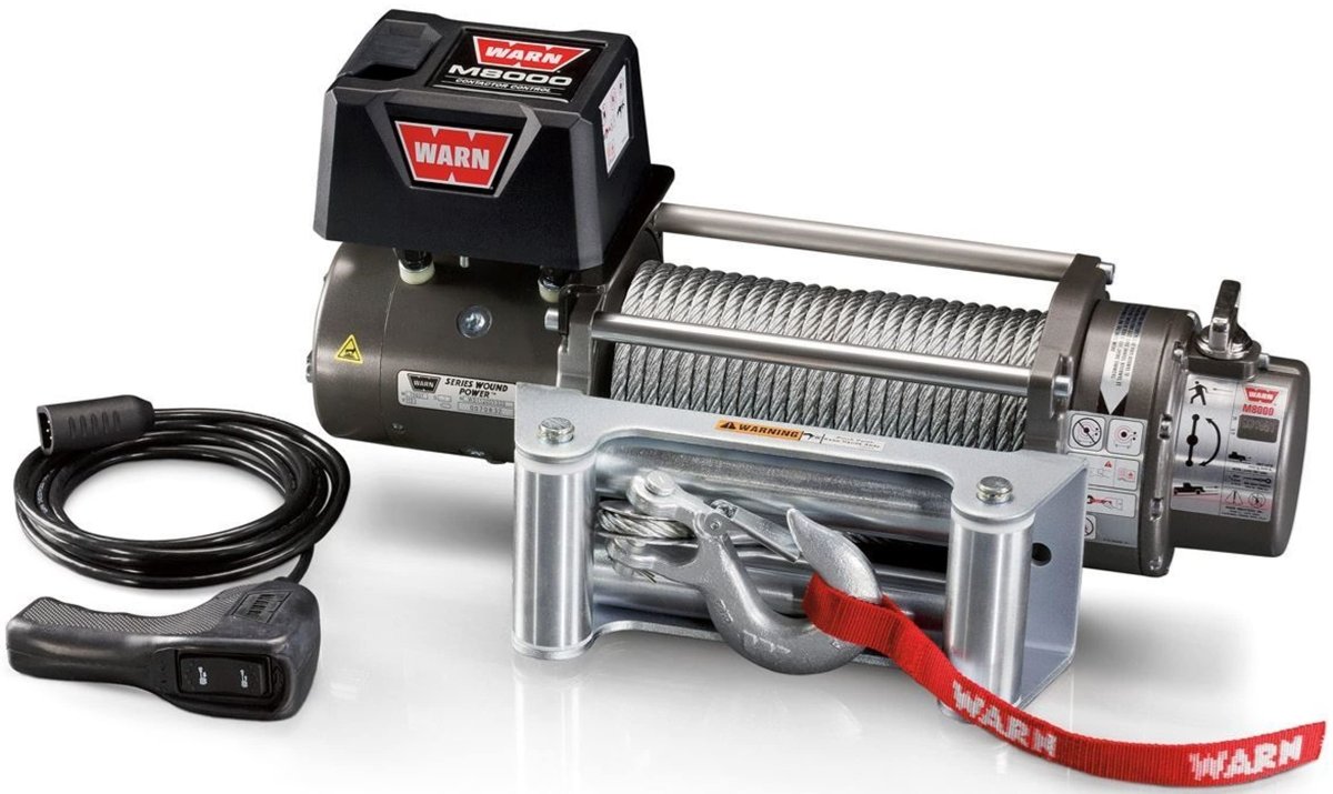 Treuil WARN M8000 3629kg 12V - BYD Shark 2024+