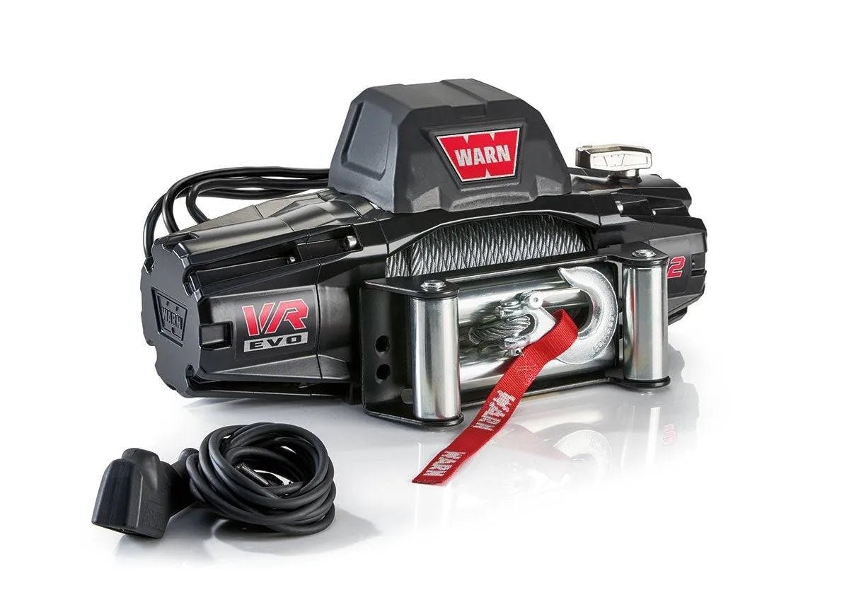 Treuil WARN VR-EVO 12 | 5.4T | Câble Acier | 12V | Étanche IP68 - BYD Shark 2024+