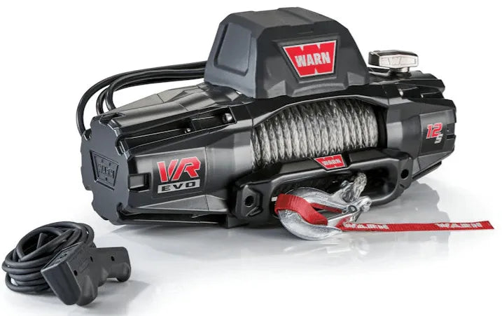 Treuil WARN VR-EVO 12S | 5.4T | Câble Synthétique | 12V - BYD Shark 2024+