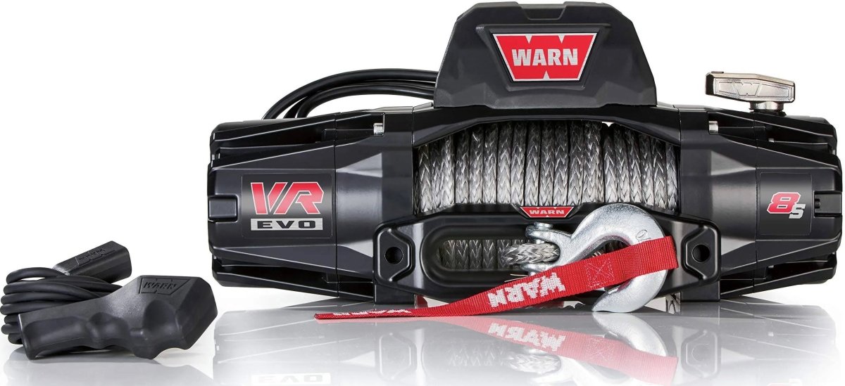 Treuil WARN VR-EVO 8-S | 3.6T | Corde Synthétique | 12V - BYD Shark 2024+