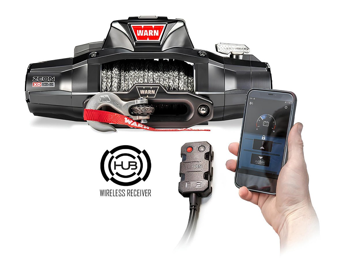 Treuil Warn Zeon XD10-S 4536kg | Corde Synthétique 12V - BYD Shark 2024+